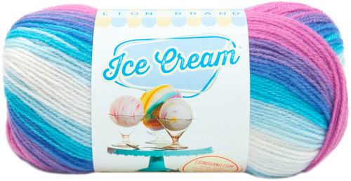 Lion Brand Ice Cream Yarn-Moon Mist - 923-215 - 023032023106