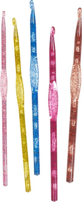 Boye Glitter Crochet Hook Set-Sizes G To K - 503000GK