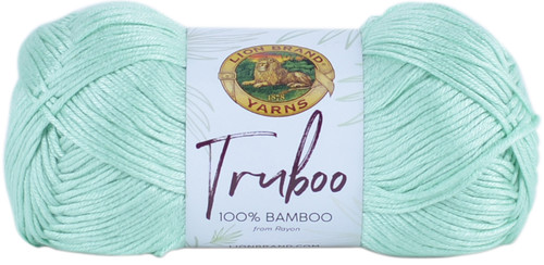 Lion Brand Truboo Yarn-Mint - 837-156 - 023032033501