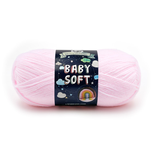 Lion Brand Baby Soft Yarn-Petal - 920-104 - 023032921044