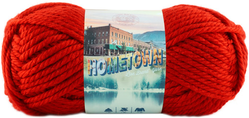 Lion Brand Hometown Yarn-Cincinnati Red - 135-113 - 023032000992