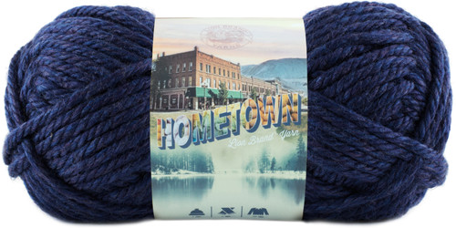 Lion Brand Hometown Yarn-San Diego Navy - 135-111 - 023032000985