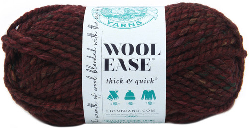 Lion Brand Wool-Ease Thick & Quick Yarn-Spiced Apple - 640-541 - 023032645414