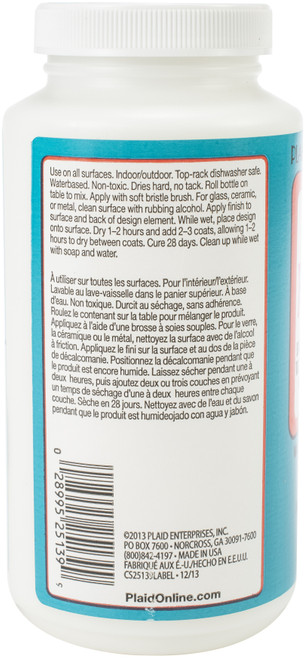 Plaid Mod Podge Dishwasher Safe-16oz - CS25139