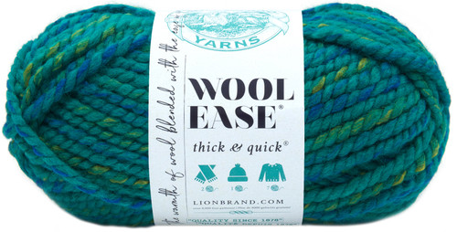 Lion Brand Wool-Ease Thick & Quick Yarn-Bluegrass - 640-550 - 023032645506