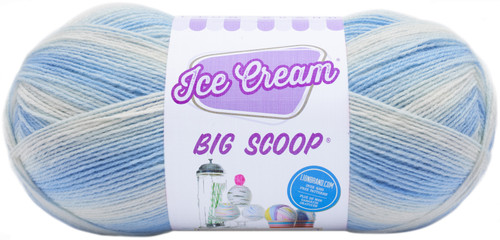 Lion Brand Ice Cream Big Scoop Yarn-Blueberry - 922-203 - 023032018324