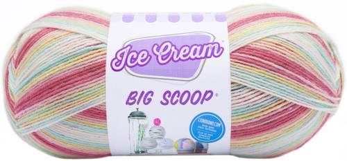Lion Brand Ice Cream Big Scoop Yarn-Tutti Frutti - 922-206 - 023032018294