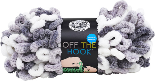Lion Brand Off The Hook Yarn-Misty Morning - 516-202 - 023032021256