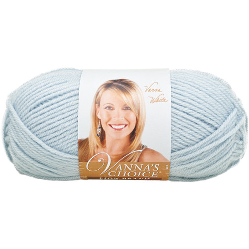Lion Brand Vanna's Choice Yarn-Silver Blue - 860-105 - 023032861050