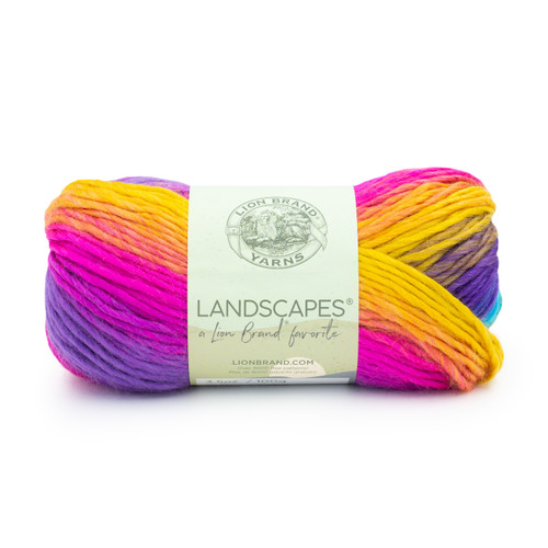 Lion Brand Landscapes Yarn-Boardwalk - 545-201 - 023032012056