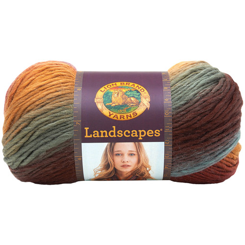 Lion Brand Landscapes Yarn-Desert Spring - 545-204 - 023032012087