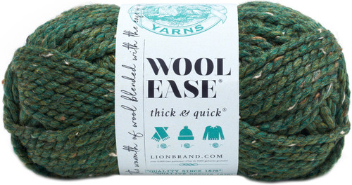Lion Brand Wool-Ease Thick & Quick Yarn-Kale - 640-172 - 023032641720