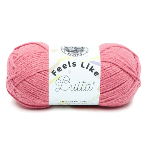 Lion Brand Feels Like Butta Yarn-Dusty Pink - 215-140 - 023032024394