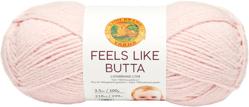 Lion Brand Feels Like Butta Yarn-Pink - 215-101 - 023032024479