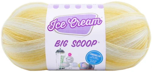 Lion Brand Ice Cream Big Scoop Yarn-Lemon Meringue - 922-211 - 023032020945