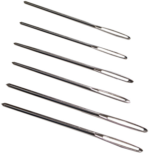 Lion Brand Large-Eyed Blunt Needles-Sizes 13, 14 & 16 6/Pkg - 5002