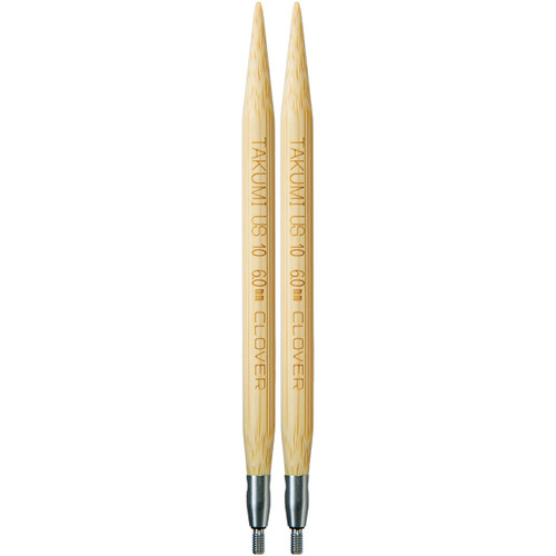 Takumi Bamboo Interchangeable Circular Knitting Needles-Size 10/6mm - 3640-10