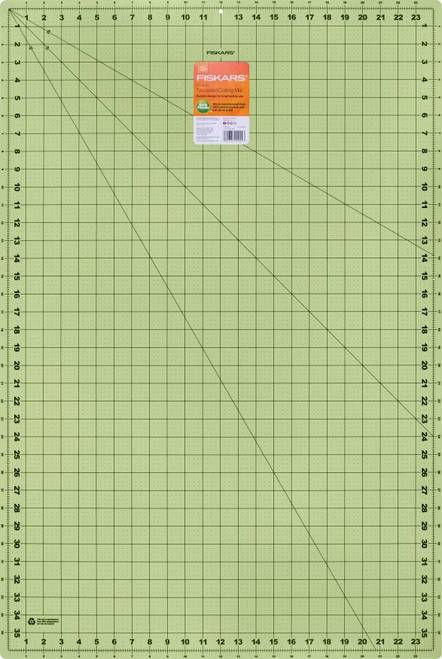 Fiskars Self-Healing Eco Cutting Mat 24"X36"- - 01005901 - 020335040243