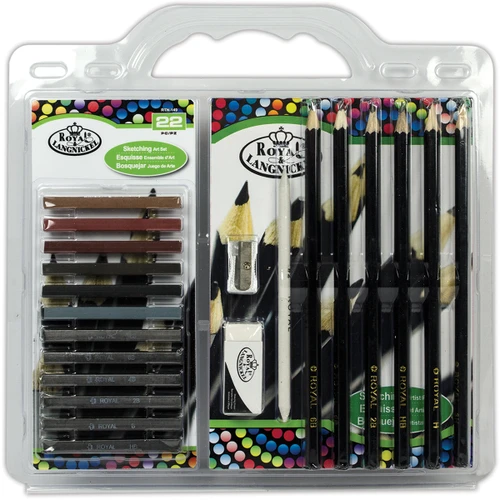 Royal & Langnickel Sketching Set-22pc-Sketching Pencil Set - RTN-149 - 090672358707