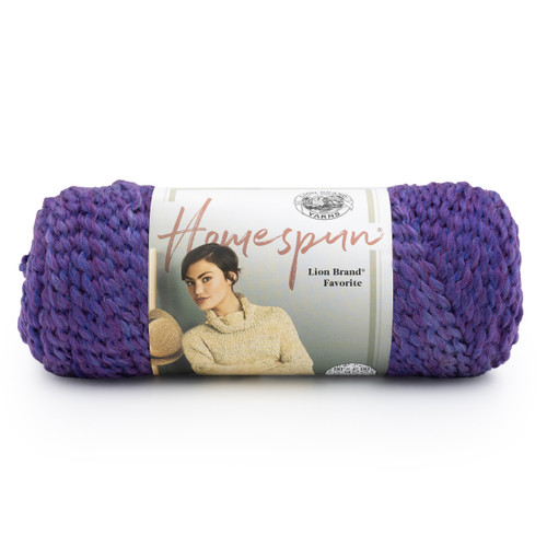 Lion Brand Homespun Yarn-Purple Haze - 790-421 - 023032794211