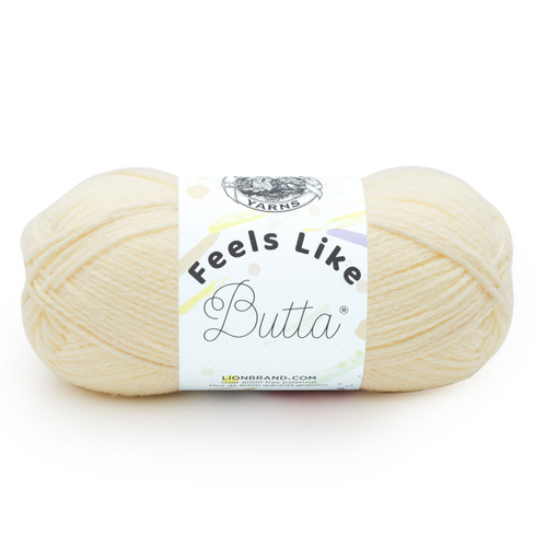 Lion Brand Feels Like Butta Yarn-Lemon - 215-158 - 023032026503