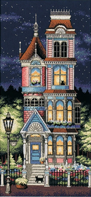 Dimensions Counted Cross Stitch Kit 12"X21"-Victorian Charm (18 Count) - 13666 - 088677136666