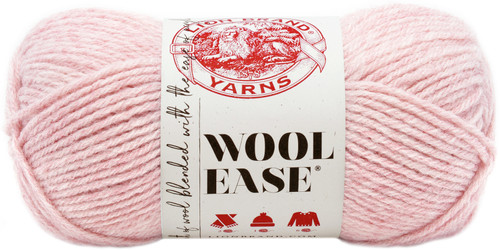 Lion Brand Wool-Ease Yarn-Blush Heather - 620-104 - 023032621043
