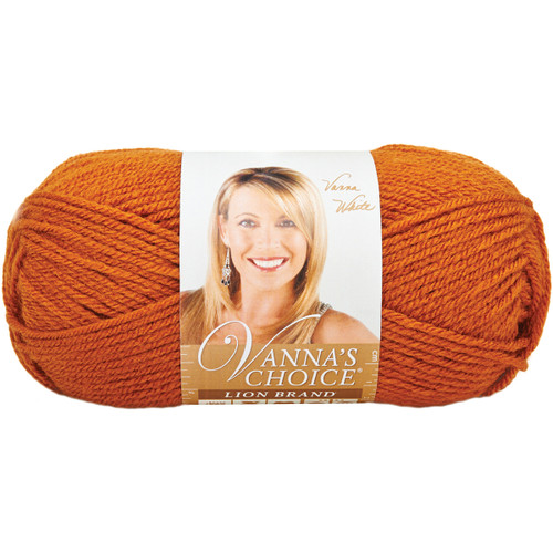 Lion Brand Vanna's Choice Yarn-Rust - 860-135 - 023032861357