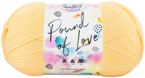 Lion Brand Pound Of Love Yarn-Honey Bee - 550-158 - 023032551586