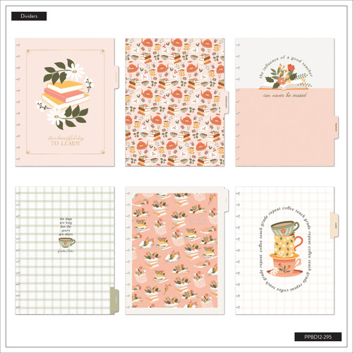 Happy Planner Big 12 Month Disc Bound Dated Planner-Reading Hour - 5A003LSH-1HH1L