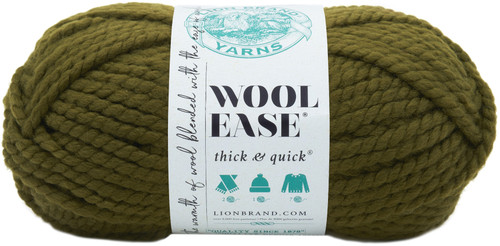 Lion Brand Wool-Ease Thick & Quick Yarn-Cilantro - 640-178 - 023032641782