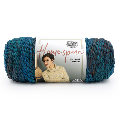 Lion Brand Homespun Yarn-Lagoon - 790-404 - 023032794044