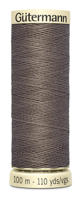 3 Pack - Gutermann Sew-All Thread 110yd-Dark Taupe 2 - 100P-586 - 077780008083