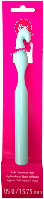 Boye Plastic Crochet Hook 8"-Size Q/15.75mm - 3336232Q - 070659783951