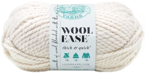 Lion Brand Wool-Ease Thick & Quick Yarn-Starlight - Metallic - 640-308 - 023032643083