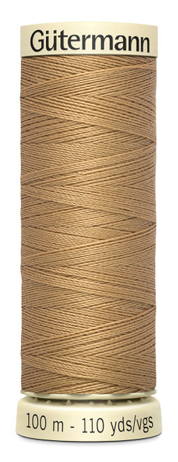 3 Pack - Gutermann Sew-All Thread 110yd-Burlywood - 100P-825 - 077780008380
