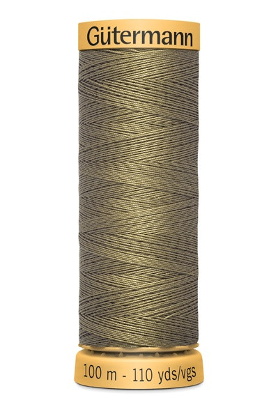 3 Pack - Gutermann Natural Cotton Thread 110yd-Bark Brown - 103C-8805 - 077780011571