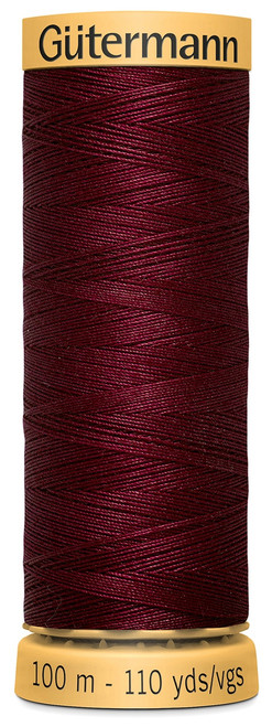 3 Pack - Gutermann Natural Cotton Thread 110yd-Dark Purple - 103C-5750 - 077780010741