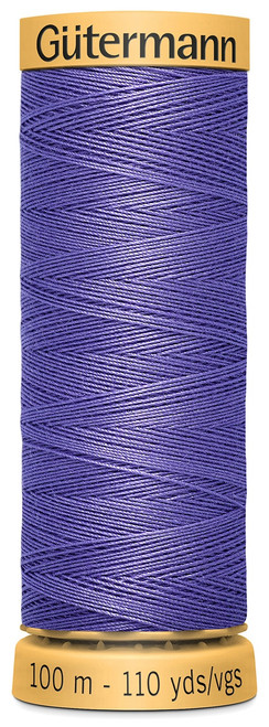 3 Pack - Gutermann Natural Cotton Thread 110yd-Purple - 103C-6110 - 077780010864