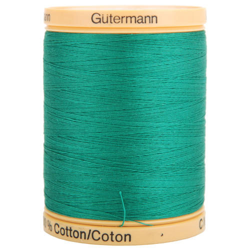 3 Pack - Gutermann Natural Cotton Thread Solids 876yd-Garden Green - 800C-8244 - 4008015605698
