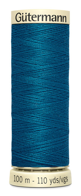3 Pack - Gutermann Sew-All Thread 110yd-Deep Turquoise - 100P-630 - 077780008205