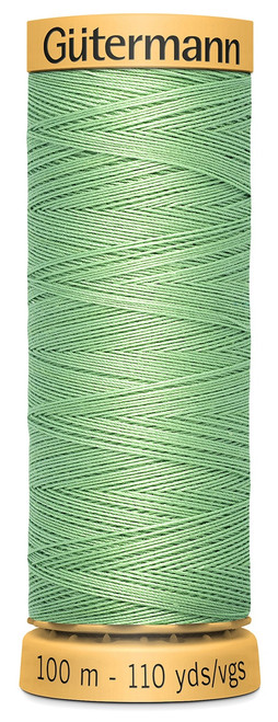 3 Pack - Gutermann Natural Cotton Thread 110yd-Green - 103C-7880 - 077780011403