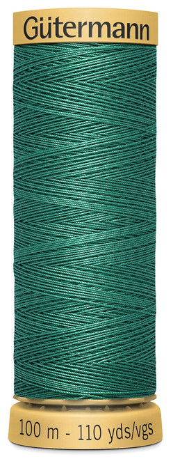 3 Pack - Gutermann Natural Cotton Thread 110yd-Jewel Green - 103C-7810 - 077780011373