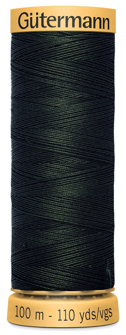 3 Pack - Gutermann Natural Cotton Thread 110yd-Dark Spruce - 103C-8640 - 077780011502