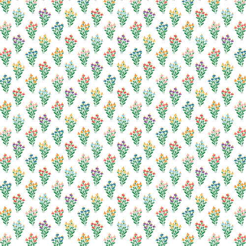 25 Pack - Echo Park Freshly Picked Cardstock 12"X12"-4x6 Journaling Cards - 5A003QVN-1HMBN