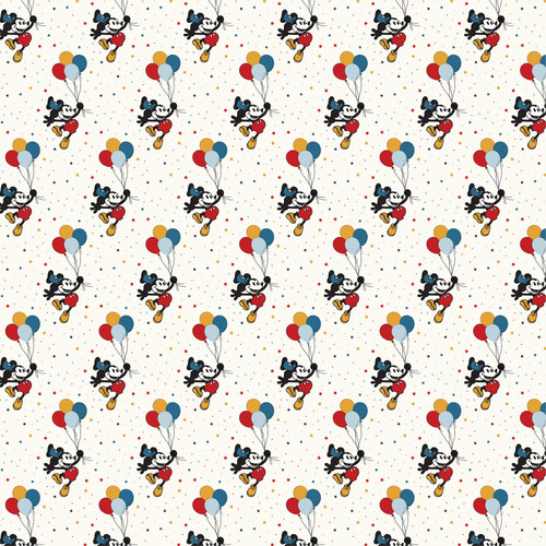 25 Pack - Echo Park Mouse And Me Birthday Cardstock 12"X12"-Ready To Party Mouse - 5A003QV5-1HM97