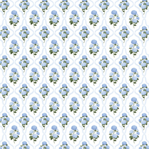25 Pack - Carta Bella Flower Shoppe Cardstock 12"X12"-Beautiful Flower Blocks - 5A003QSN-1HM6R