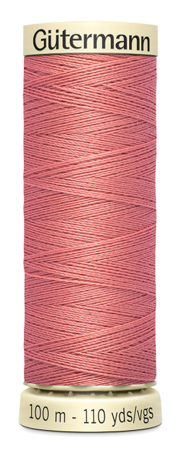 3 Pack - Gutermann Sew-All Thread 110yd-Coral Rose - 100P-352 - 077780000650
