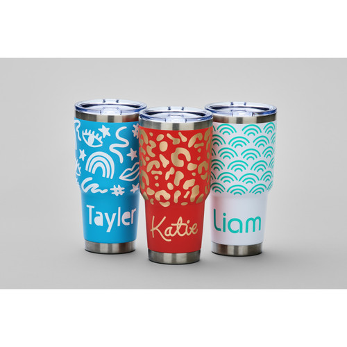 3 Pack - Cricut Smart Vinyl Permanent 3ft-Black - 5A002B7H-1GDQ4