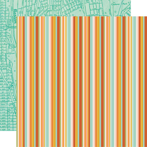 25 Pack - Simple Stories Open Road Double-Sided Paper 12"X12"-On Our Way! - 5A003Q9T-1HL24 - 810191525523